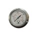 Pressure Gauge Back Connection Panel Mounting 3/8 BSP (100MM / 4" Dial) SS Body Glycerine filled